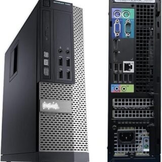 كمبيوتر مكتبي اوبتيبليكس 7020 SFF كور i7 4770 بذاكرة RAM 16GB وSSD 256GB وهارد ديسك 1TB وويندوز 11 وكيبورد وماوس سلكي وواي فاي موديل 2020