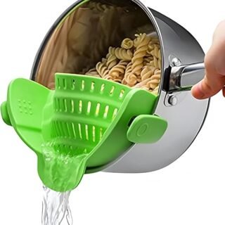 Kitchen Gizmo Passoire à clips « SNAP'N STRAIN »