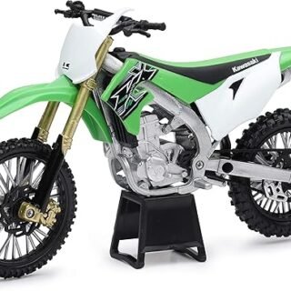 نيو-راي دراجة نارية مصبوبة من كاواساكي KX 450F بلون اخضر 1/12