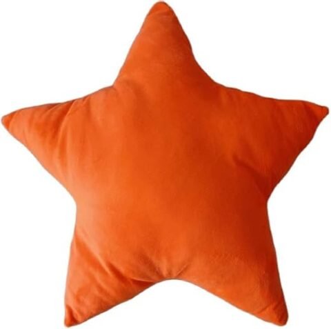 OIUUYT Back pillow 45x45cm Star Throw Pillow Stuffed Plush Doll Toy Gift Back Cushion Sofa Car Cushion Throw Pillow Decorative Cushion Home Textile...