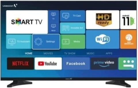 Videocon تلفزيون LED 32 بوصة - موديل 2019