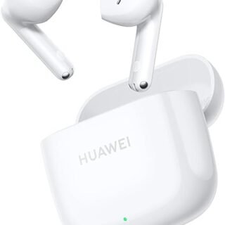 سماعات HUAWEI FreeBuds SE 2، عمر بطارية 40 ساعة، صغيرة الحجم ومريحة للإمساك بها، 3 ساعات من تشغيل الموسيقى بشحنة لمدة 10 دقائق، مقاومة للغبار...