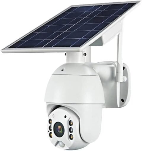 كاميرا لاسلكية تعمل بالطاقة الشمسية RBX-S10 4G، 5MP 1080P HD، افقي 360 درجة وامالة عمودية 120 درجة، صوت ثنائي الاتجاه، رؤية ليلية ملونة كاملة،...