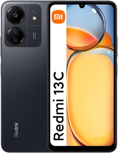 Xiaomi Redmi 13C (8GB RAM + 256GB ROM) 168 X 78 X 8.1 Mm Midnight Black