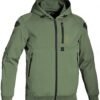 Jet Blouson Veste Moto Homme à Capuche Soft Shell blindé