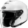 HJC I31 Uni Pearl White Casque Moto Jet Mixte