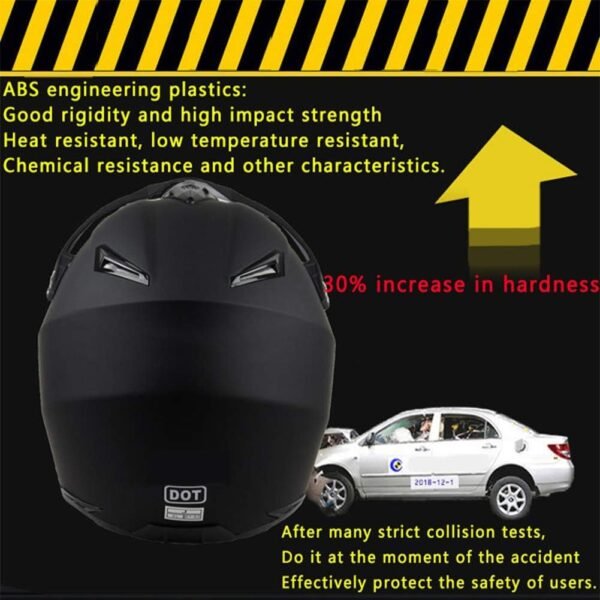 UIGJIOG Casque Moto Enfant,Casque de Cross pour Enfant Casque Downhill pour Enfants, avec Goggle/Gants/Masque,D. O. T Standard,pour BMX MTB Quad Enduro ATV Scooter – Image 6