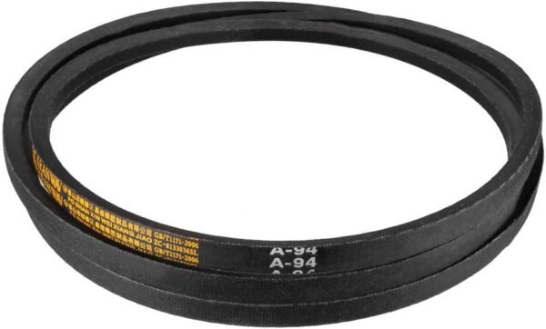 sourcing map A94 Courroies Trapézoïdales d'Entraînement 94" Longueur Intérieure 13mm Largeur 8mm Épais JIS Courroie de Transmission en Caoutchouc à Section A Standard