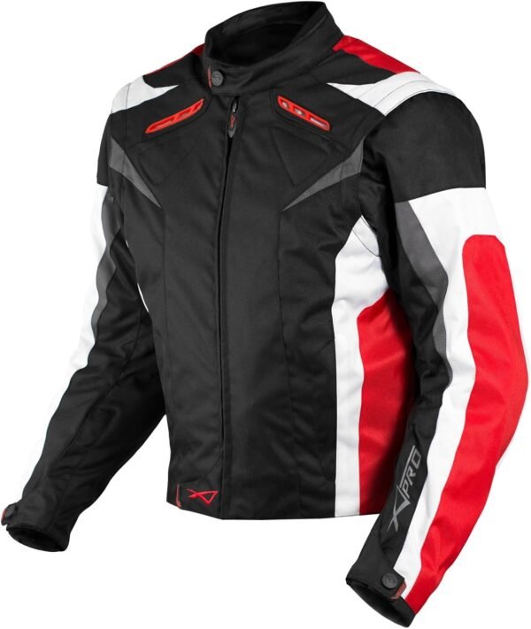 A-pro Moto CE Protections Textile Veste Blouson Manchon Démontable Gilet Termique – Image 5