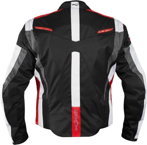 A-pro Moto CE Protections Textile Veste Blouson Manchon Démontable Gilet Termique – Image 3
