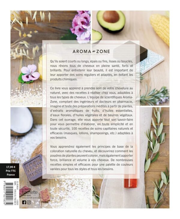 Cheveux au naturel: 100 recettes de soins et de colorations – Image 2