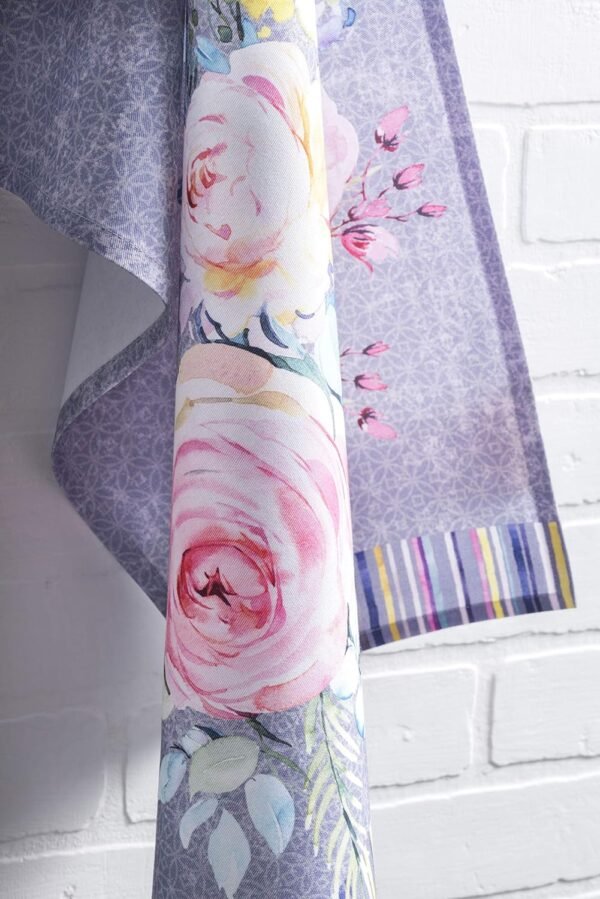Maison d' Hermine Sweet Rose Lavande Lush Lavande Lot de 3 torchons de Cuisine Multi-usages 100% Coton | Serviettes de Bar | Printemps/Été (50 cm x 70 cm) – Image 8