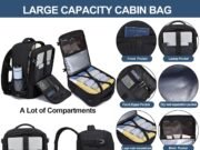 Sac à Dos Cabine 40x30x20 : Le Compagnon Idéal pour Voyager avec Ryanair et Wizzair Bagage Cabine 40x30x20