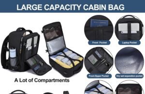 Sac à Dos Cabine 40x30x20 : Le Compagnon Idéal pour Voyager avec Ryanair et Wizzair Bagage Cabine 40x30x20