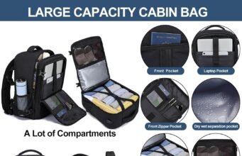 Sac à Dos Cabine 40x30x20 : Le Compagnon Idéal pour Voyager avec Ryanair et Wizzair Bagage Cabine 40x30x20